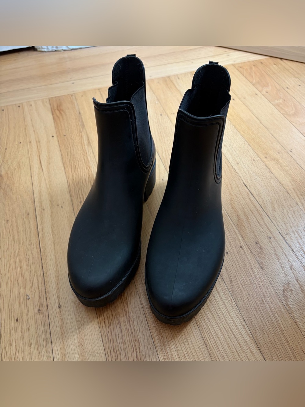Jeffrey Campbell Black Chelsea Rain Boot (7)